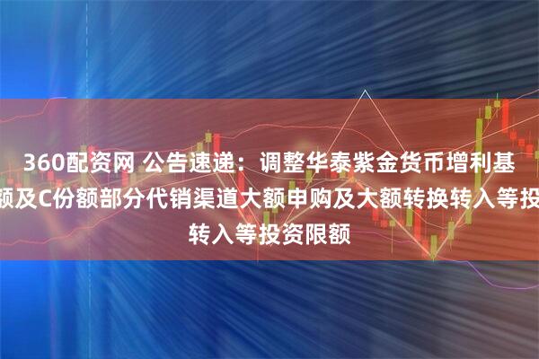 360配资网 公告速递：调整华泰紫金货币增利基金A份额及C份额部分代销渠道大额申购及大额转换转入等投资限额