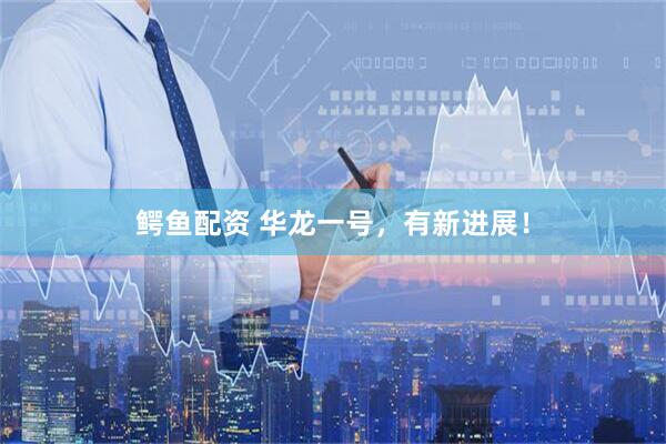 鳄鱼配资 华龙一号，有新进展！