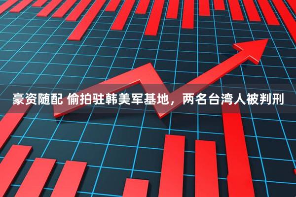 豪资随配 偷拍驻韩美军基地，两名台湾人被判刑