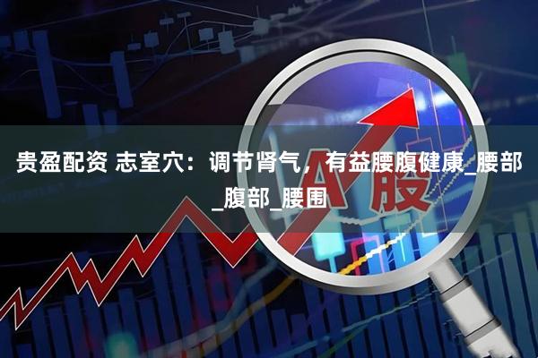 贵盈配资 志室穴：调节肾气，有益腰腹健康_腰部_腹部_腰围