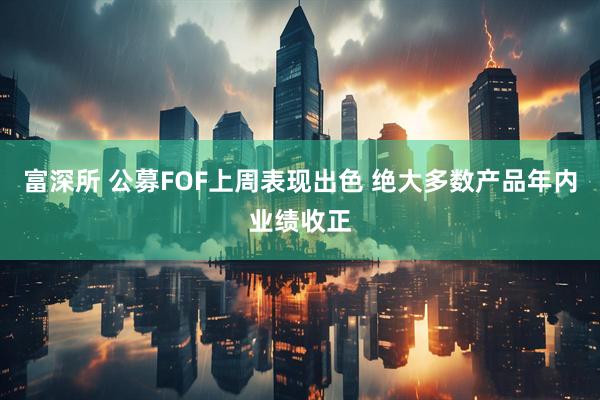 富深所 公募FOF上周表现出色 绝大多数产品年内业绩收正